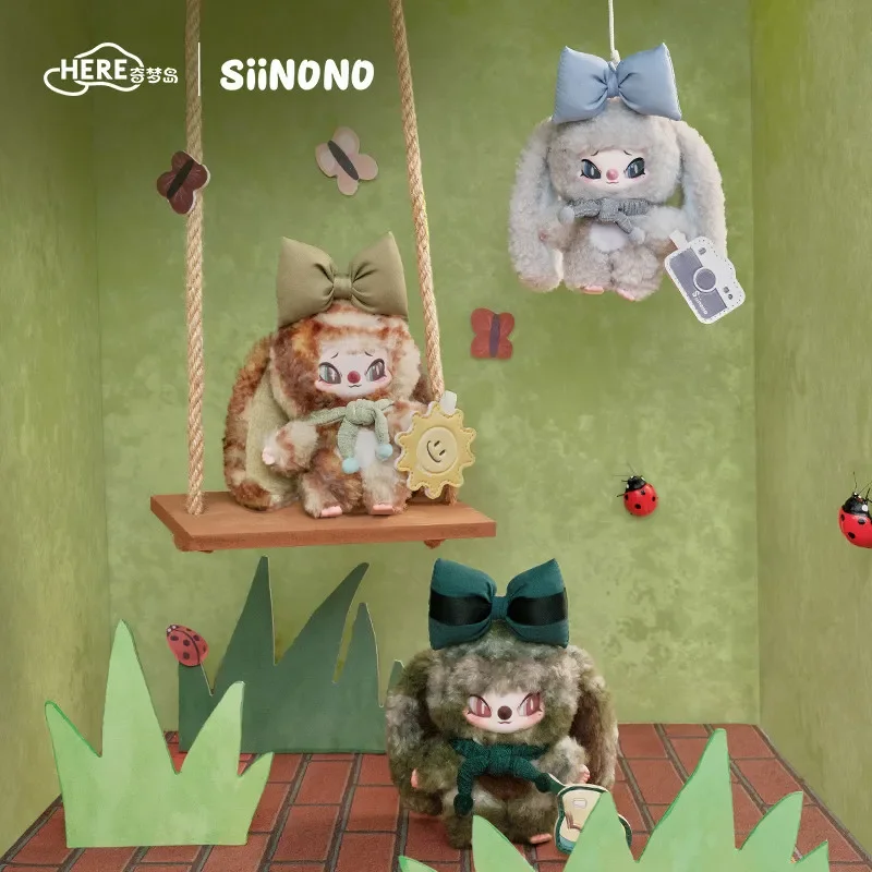 Hier: Siinono Mood Hängende 3er-Serie Plüsch-Blindbox, Überraschungsbox, Spielzeugpuppe, Niedliche Anime-Figur, Desktop-Ornamente, Sammlung