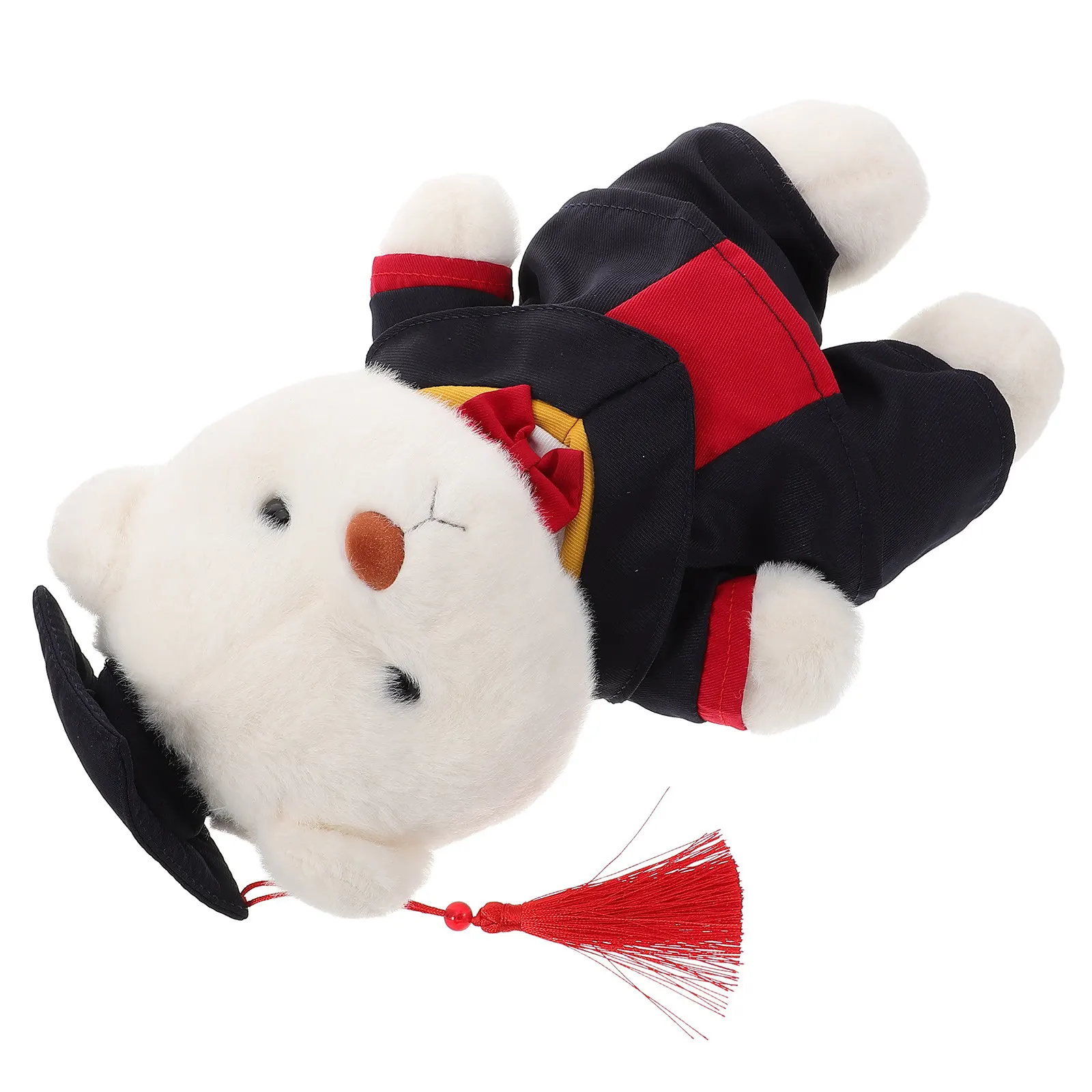 

Graduation Bear Stuffed Animal Soft Huggable Adorable Congrats Grad Bear for College High School Doctor Bachelor Graduation