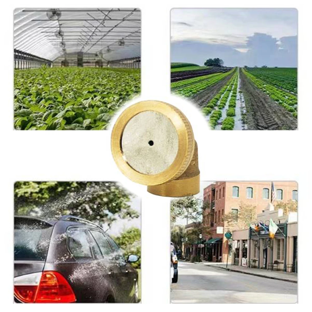Hot Weather Use 3.2*2.5cm Garden Sprayer Nozzle Cooler Cooling Sprayer Excellent Filtration Efficiency Long Lifespan