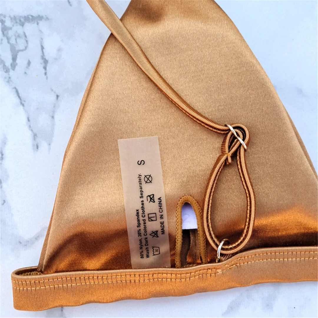 5 Farben Satin High-Leg-Cut Brasilianisches Zweiteiler-Bikini-Set Bikini Damen-Badeanzug Badebekleidung Frauen-Badebekleidung Bather Swim V4964 – Detail 31