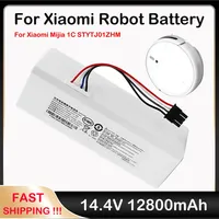 Original For Xiaomi Mijia 1C STYTJ01ZHM Robot Battery P1904-4S1P-MM Battery Robot Vacuum Mop Cleaner Accessories Parts 12800mAh