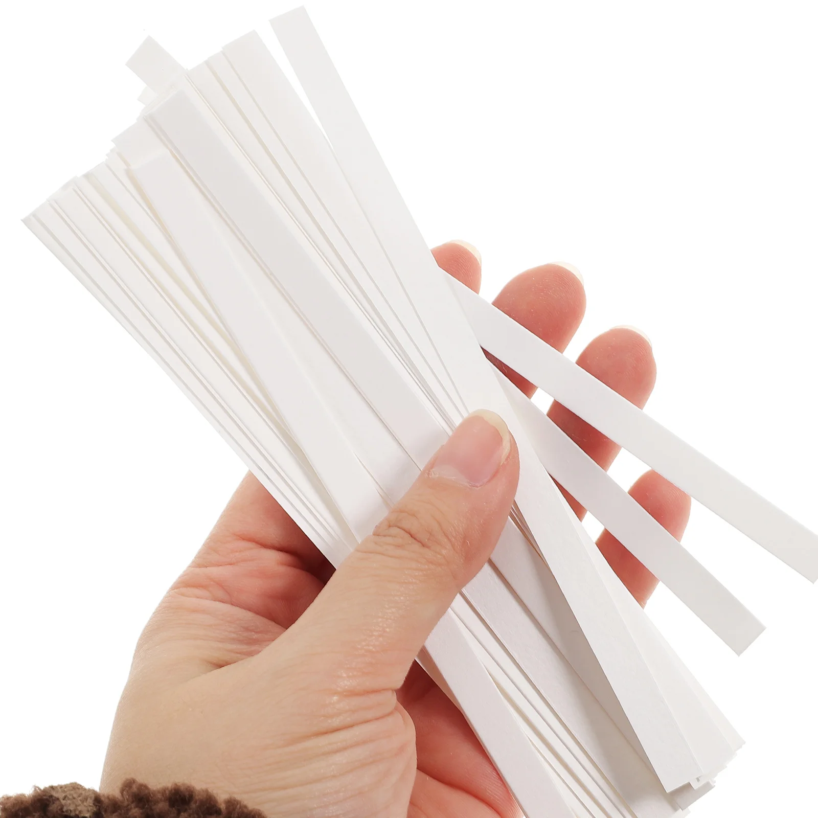 

100 Pcs Aromatic Women's Perfume Essential Oil Test Strips Disposable Miss Scent