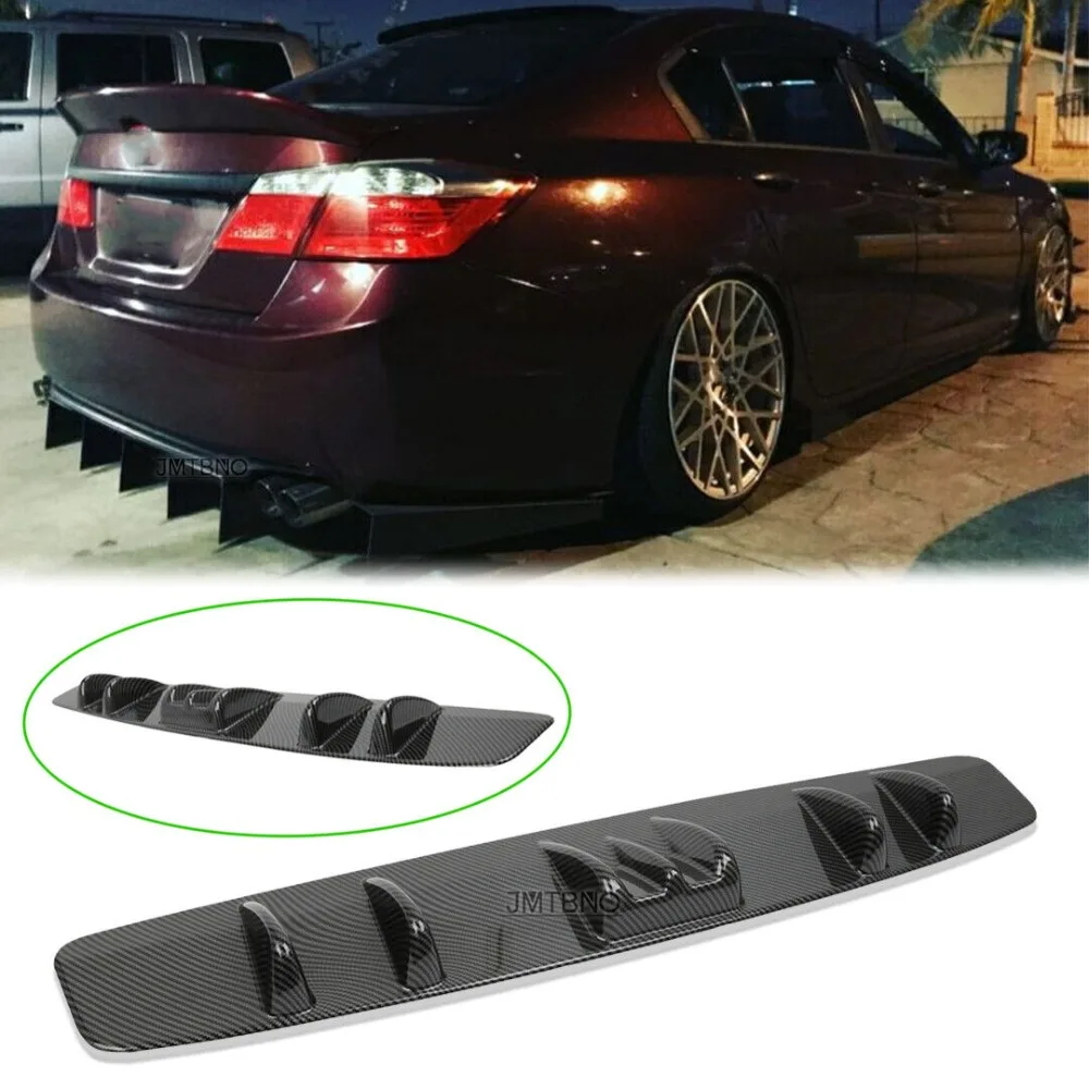 

Rear Bumper Lip Diffuser Splitter Shark Fin Carbon Fiber For Honda Accord Sedan United States