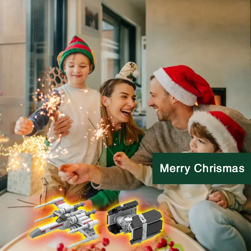 スターファイター モデル - 人気映画の組み立てブロック、ハロウィンやクリスマスのギフトに最適