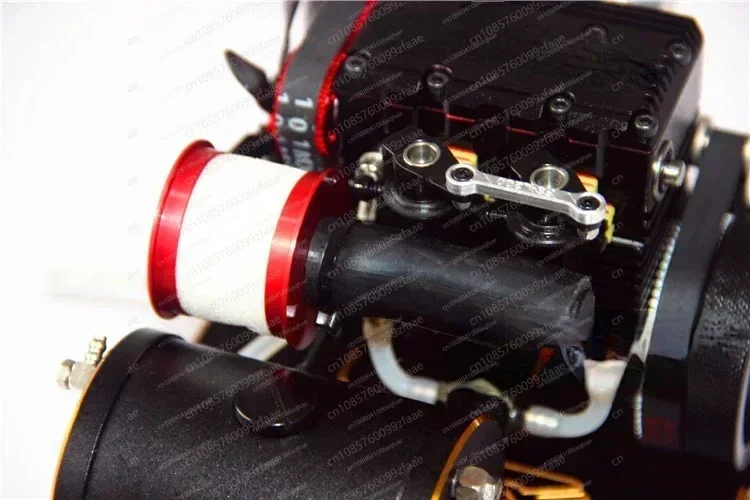 FS-L200 Dedicated Air Filter Carburetor, Methanol Engine Dual Cylinder Dedicated Oil Filter