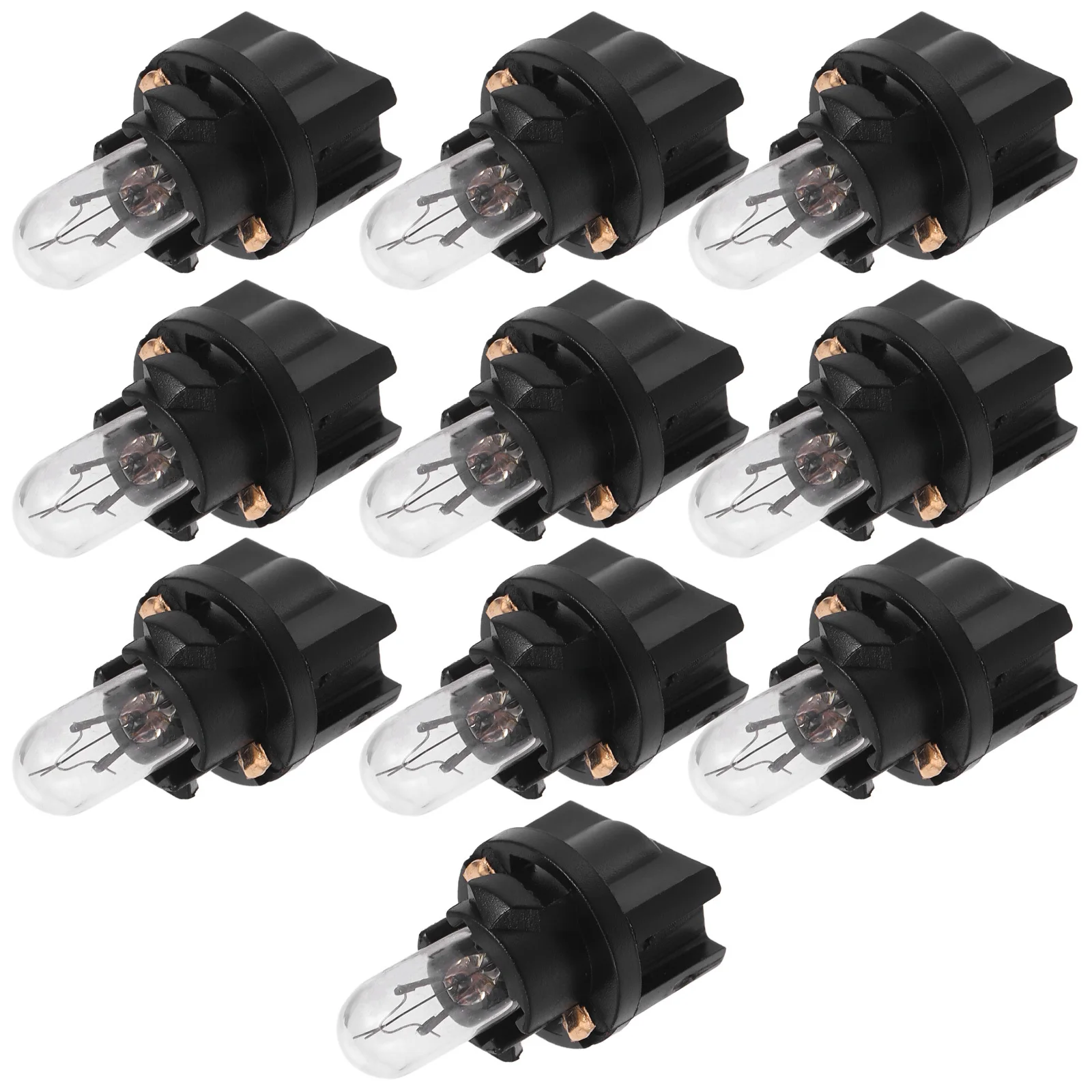 

10Pcs Brake Light Bulbs LED Twist Lock Long Lifespan for Car Dashboard Instrument Panel Gauge Cluster Auto Instrument LED Bulb