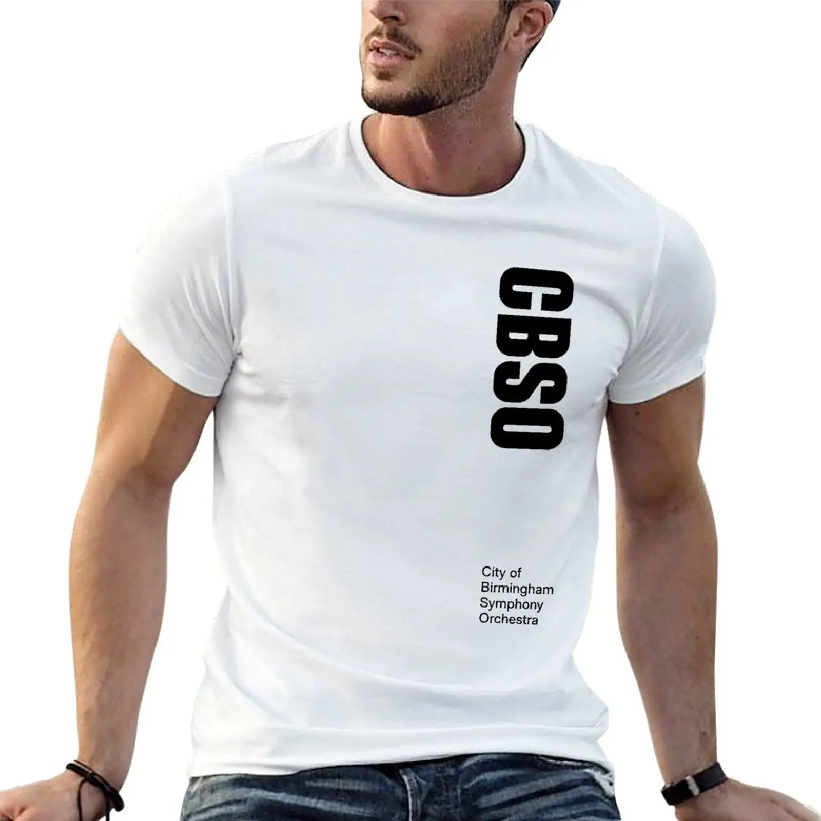 

CBSO Logo T-Shirt man t shirt luxury men t shirt cotton 100% T-Shirt