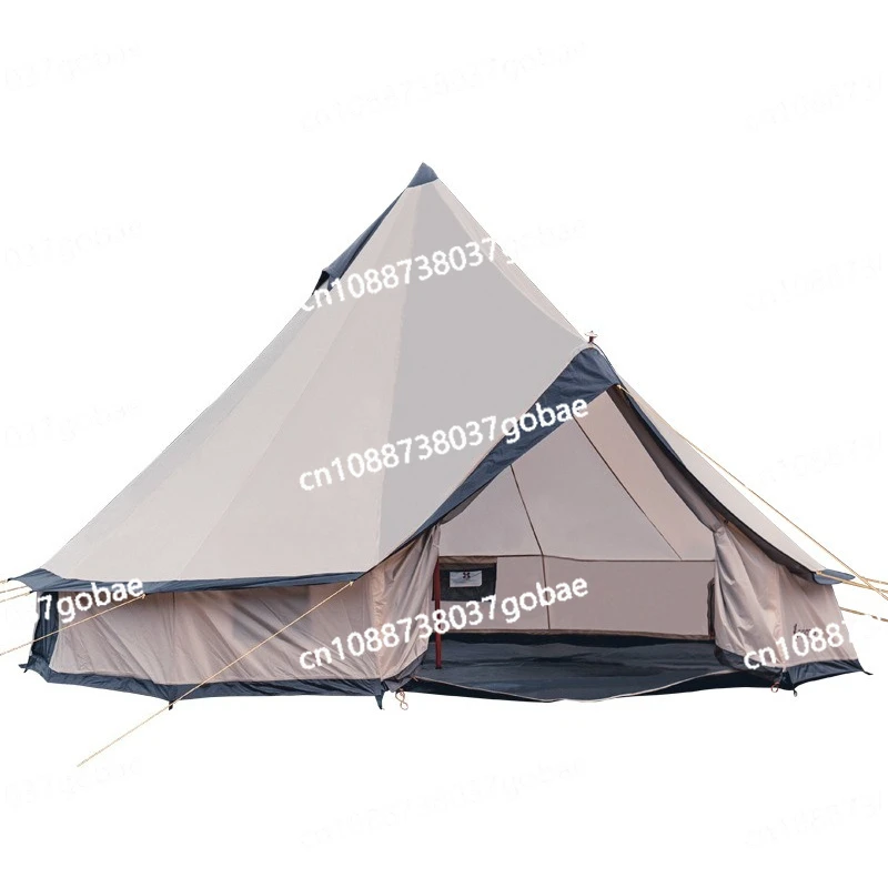 

Outdoor Picnic Waterproof Family Tent Light Luxury Camping Sun Protection Oxford Cloth Big Tent