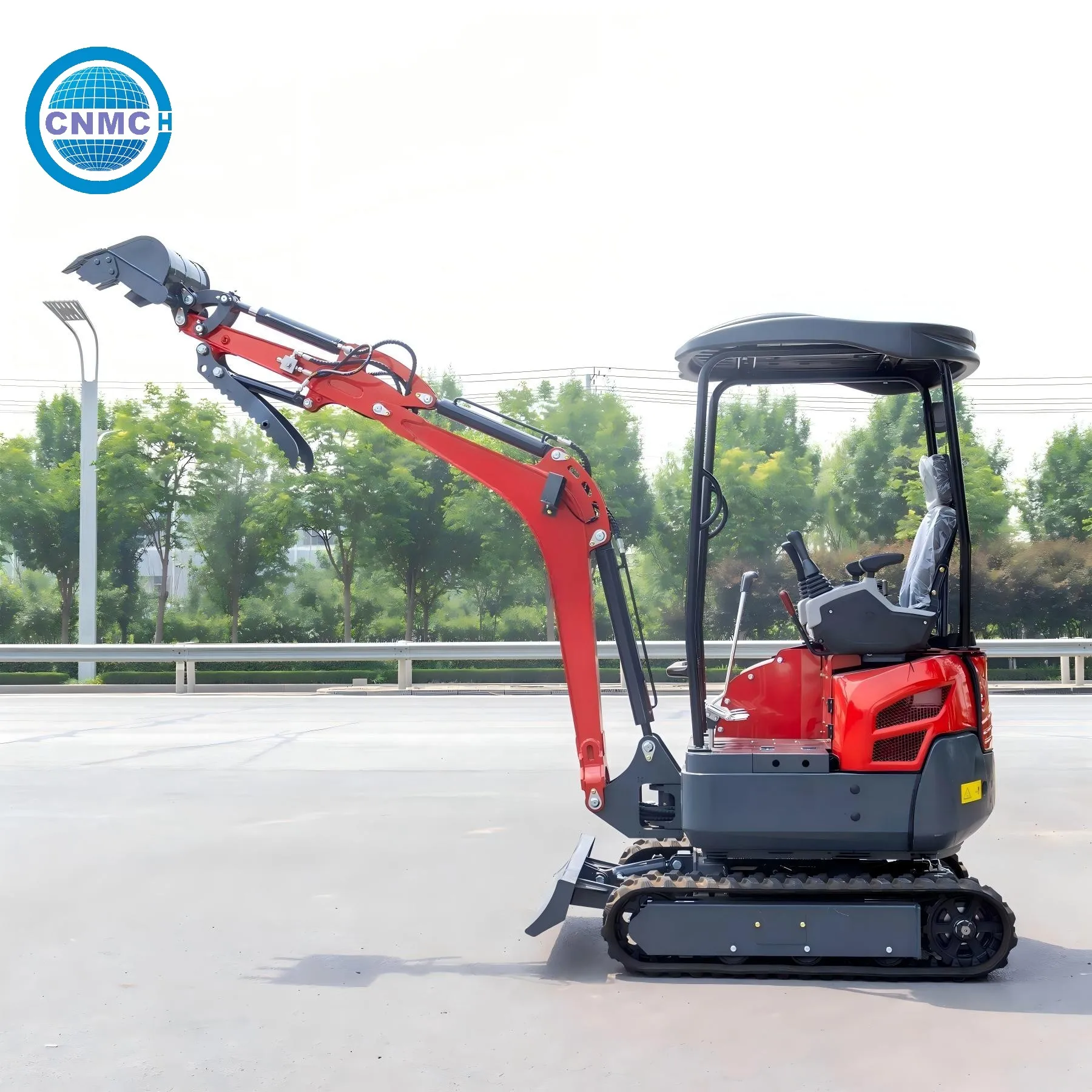 

Экскаватор-погрузчик CNMC, 1,8 тонны, мини-экскаватор, гидравлический, механический, настраиваемый, портативный, с сертификатом CE, для использования на фермах и в садах