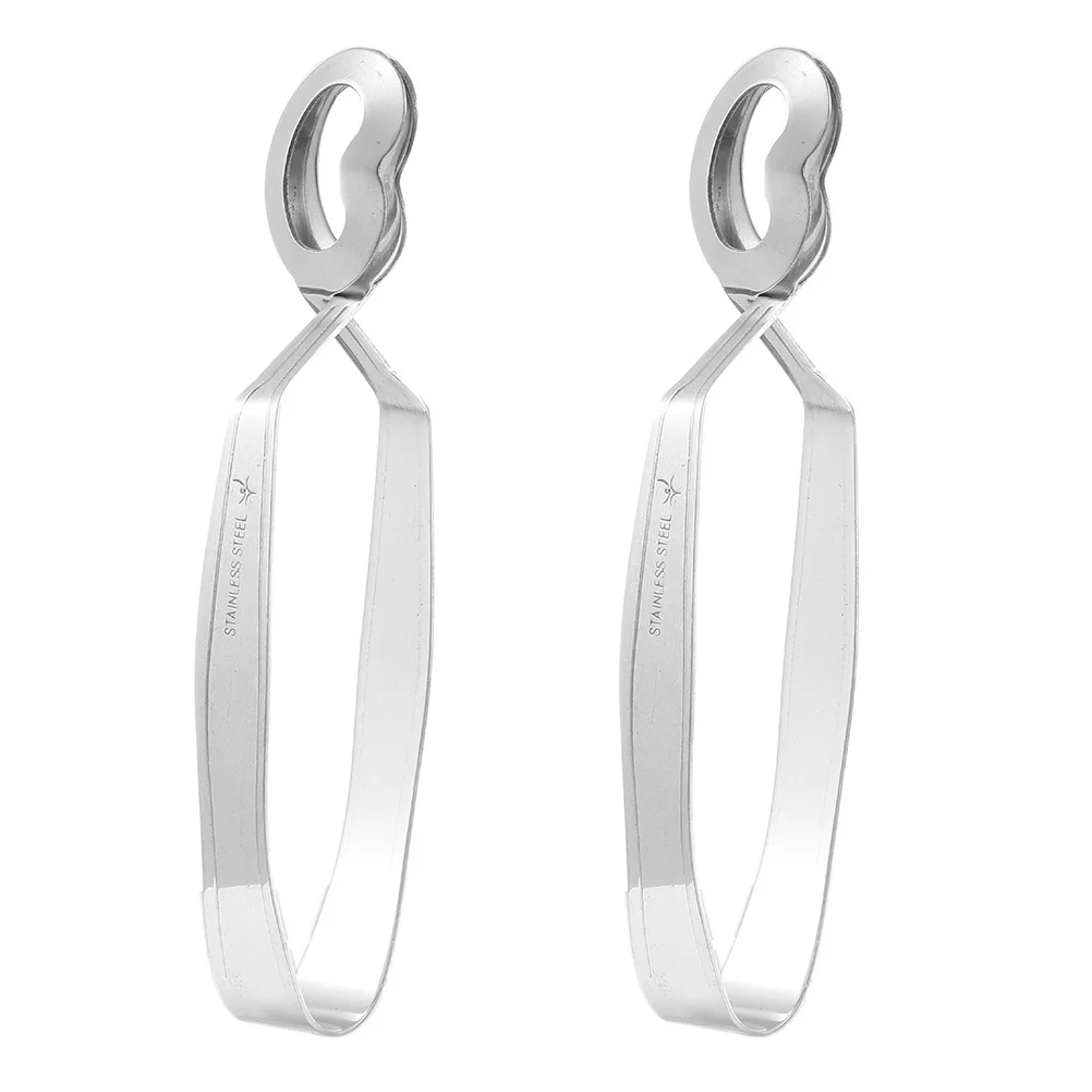 

4 pcs Snail Tongs Stainless Steel Kitchen Tool Escargot Clip Shellfish Picker BBQ Party Utensil Home Restaurant