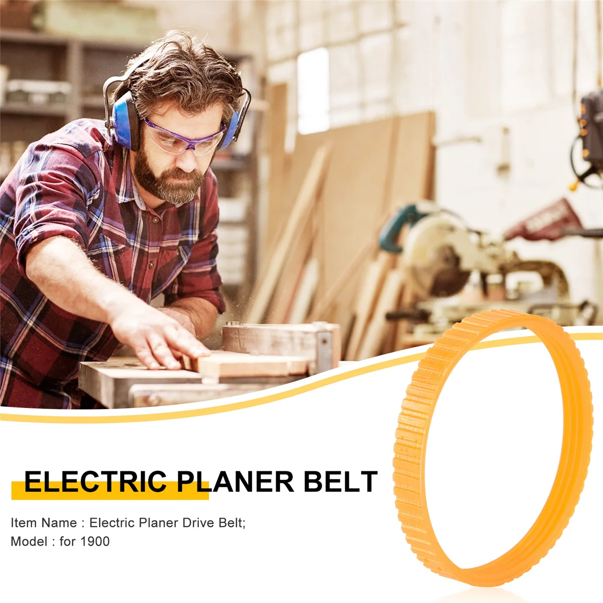 TFBC Electric Planer Drive Driving Belt for 1900