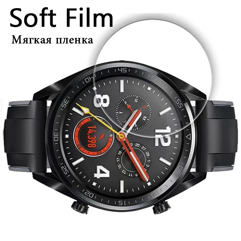 Soft TPU Hydrogel Film for Huawei Watch GT 3 Pro 42mm 43mm 46mm Fit 2 ES Runner Screen Protector for Honor watch Magic 2 42 46