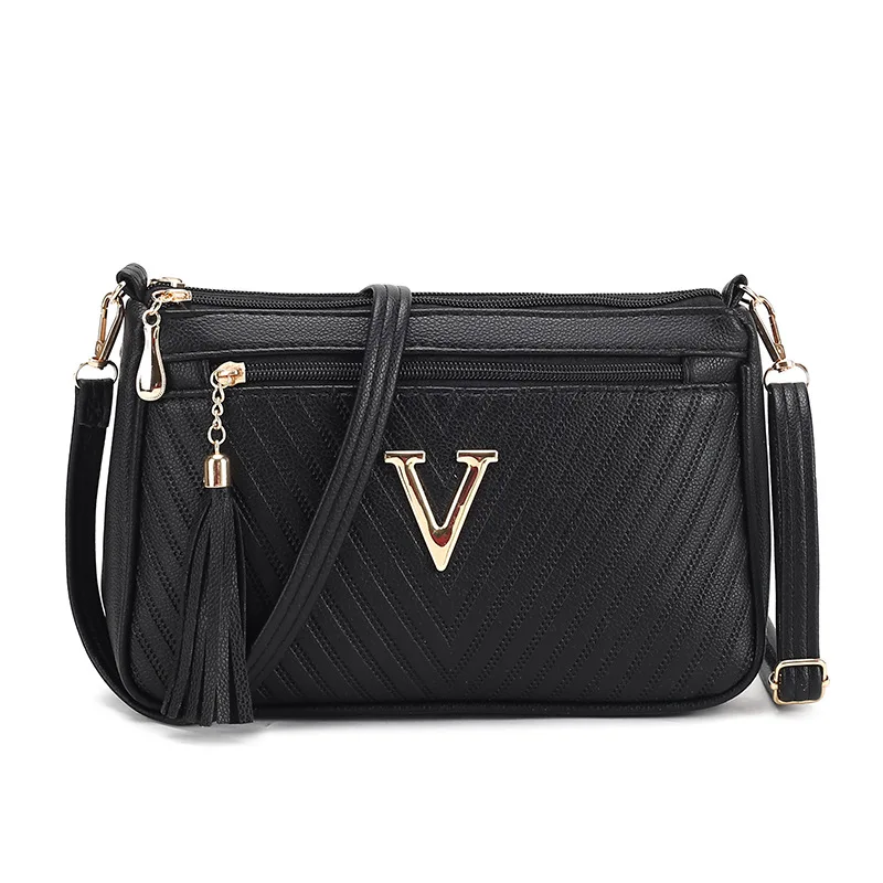 Women's Middle-aged Crossbody Bag Korean Version 2024 Spring/summer Fashion Trend Single Shoulder Bag Change Mobile Phone Purse