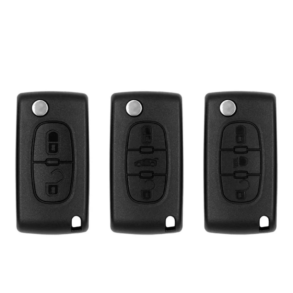 

For Peugeot 307 308 408 Citroen Triumph Sega C4 C5 2 3 Trunk Light Button Car Remote Control Key Case Key Shell CE0523 CE0536