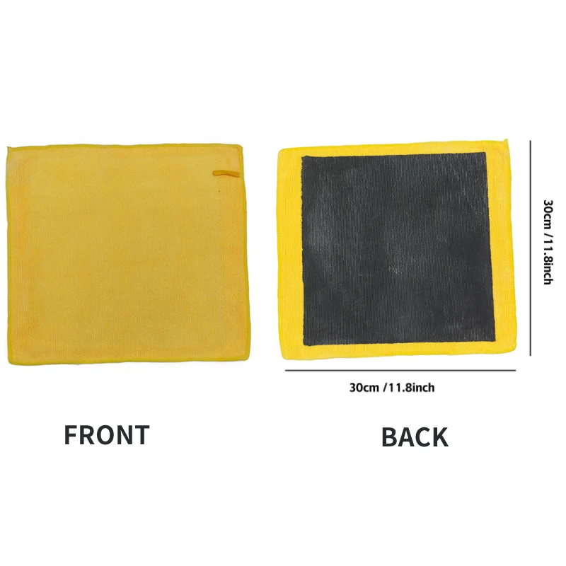 30 x 30cm Car Cleaning Towel Clay Cloth Hard / Medium / Fine Magic Clay Rag To Deeply Remove Stains Beauty Towel Cleaning Tool