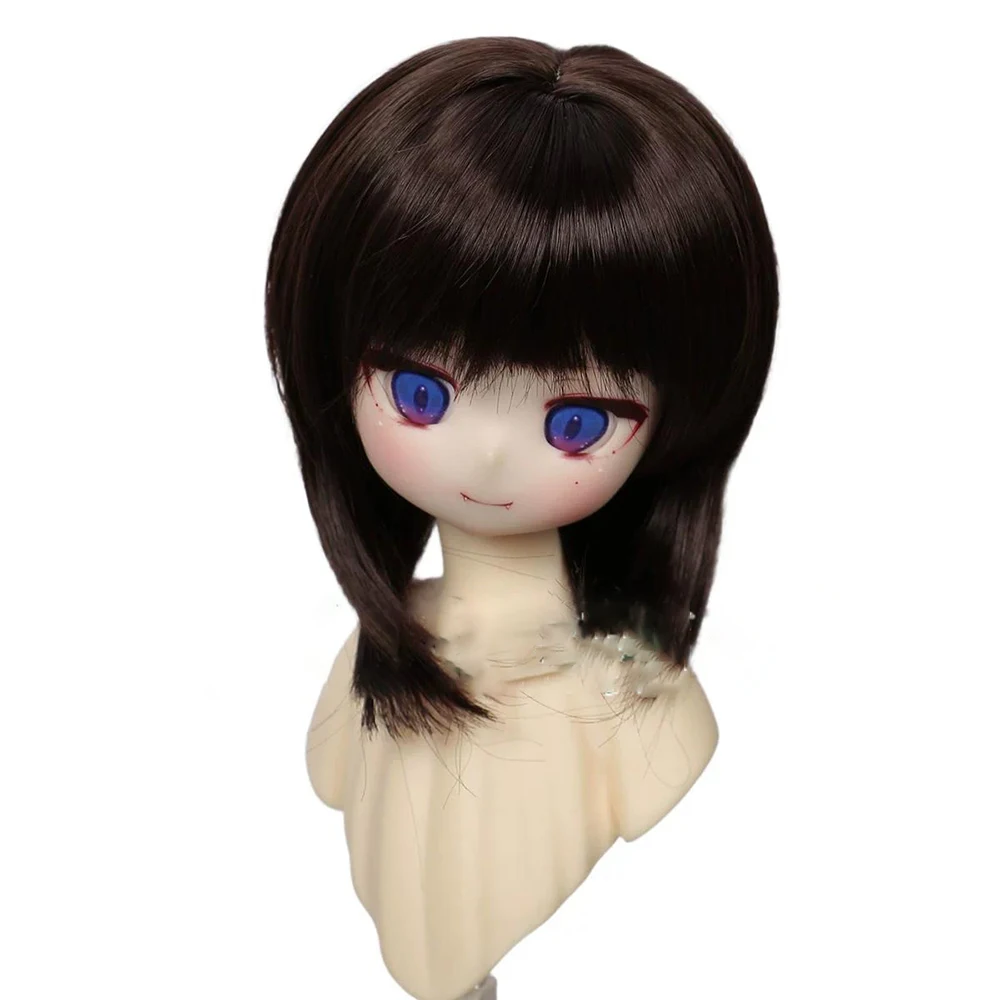 Puppenperücke für 1/3 BJD-Puppen, Haar, DIY-Puppenzubehör, Perücke, Prinzessinnenhaarperücke – Detail 8