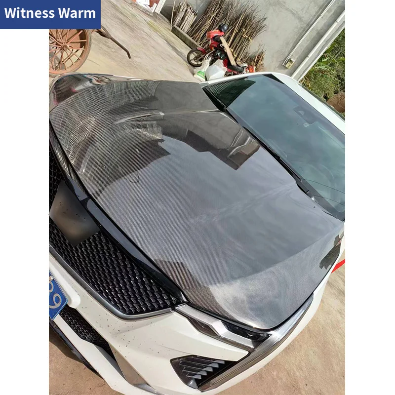 أغطية غطاء المحرك الأمامي FRP من ألياف الكربون لكاديلاك CT4 2018+ طقم الجسم