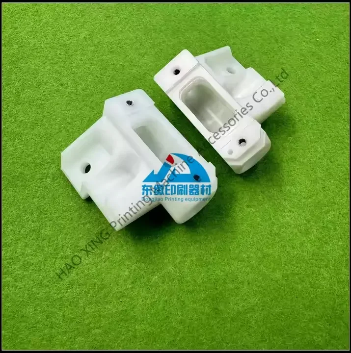 أفضل جودة 1 زوج سحب كتلة وقف أداة سحب السكك الحديدية آلة التسجيل الجانبي أجزاء الطابعة للرجل رولاند 200 سحب السكك الحديدية