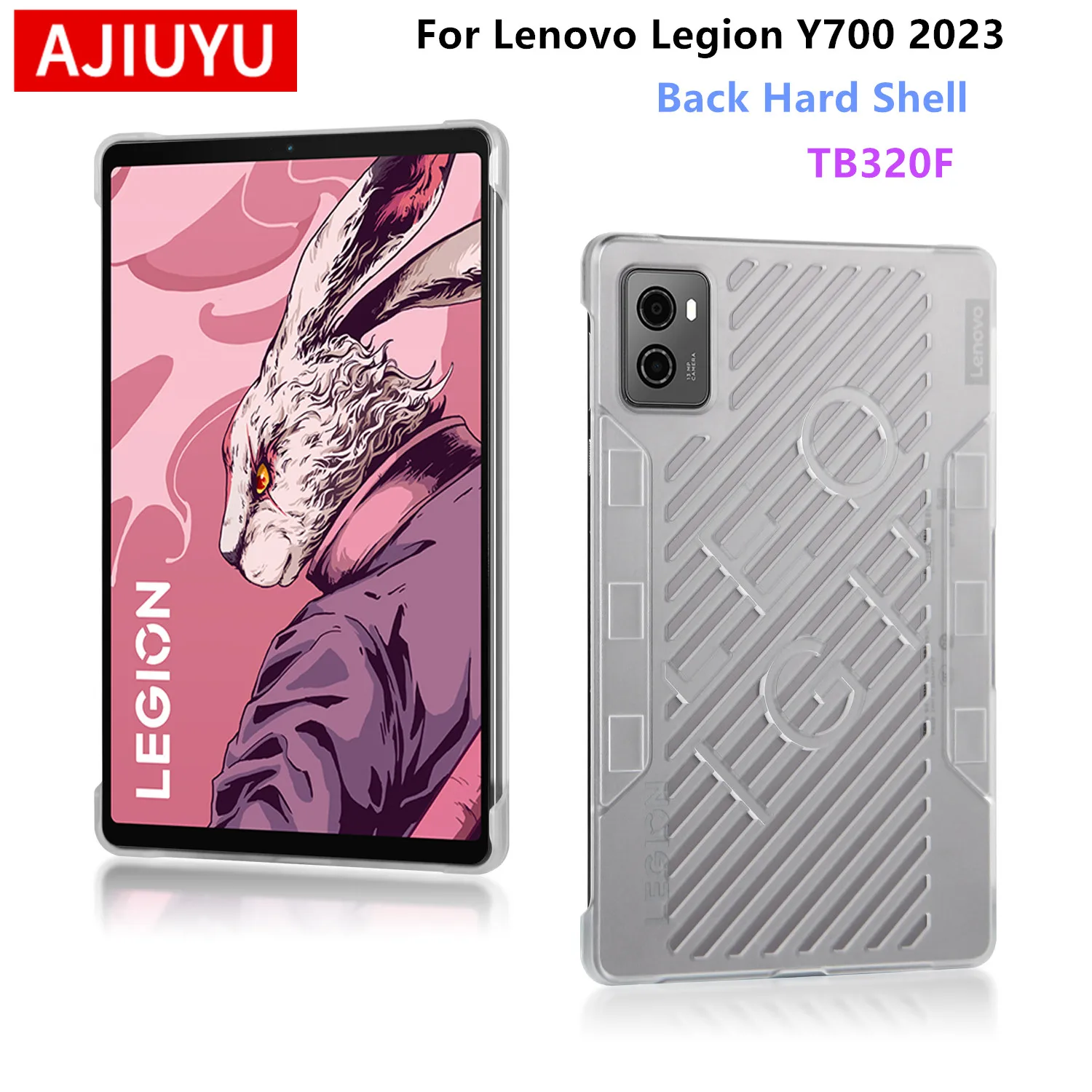 AJIUYU Ultra thin Case For Lenovo Legion Y700 2nd Gen 2023 8.8