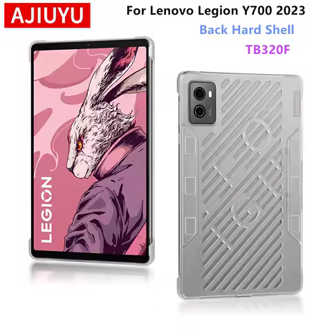 AJIUYU Ultra thin Case For Lenovo Legion Y700 2nd Gen 2023 8.8" TB-320F Back Hard Shell Fall Prevention Tablet Protective Cover
