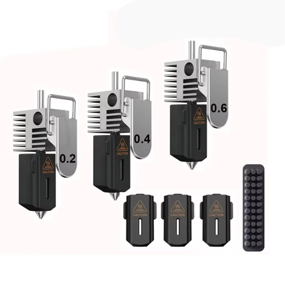 L70A Hotend Nozzle Kit for SPARKX I7 Integrated Hardened Steel Print Head High-Temp Silicone Cover Set