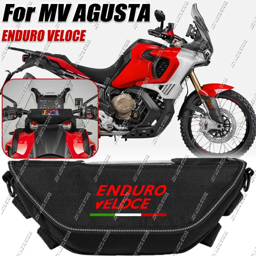 For Mv Agusta Enduro Veloce Motorcycle accessories tools bag Waterproof And Dustproof Convenient travel handlebar bag