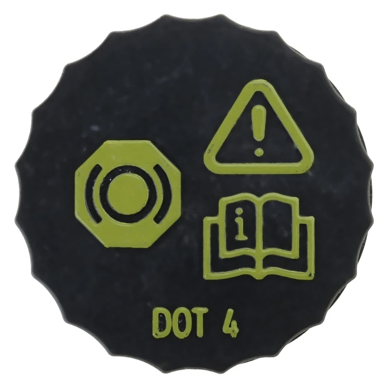 QM Compatible for C4 C5 301 307 2008 3008 464334 Car Brake Fluid Reservoir Bottle Cap Oil Pot Inner Tank Cover Prevent Leak