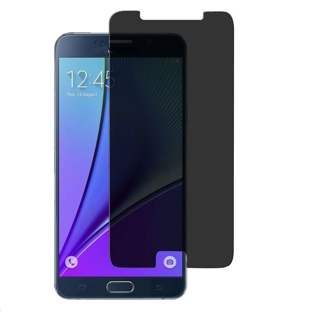 Not full Anti-Spy Privacy Tempered Glass Screen Protector for Samsung Galaxy S6 S4 S3 Anti-Glare Privacy Glass for Galaxy Note 3