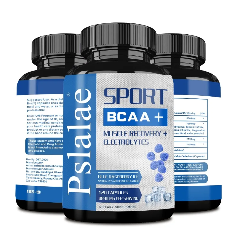 

Sport BCAA Boosters – Support Energy and Endurance, Muscle Building, Protein Synthesis, Metabolism, Physical Strength