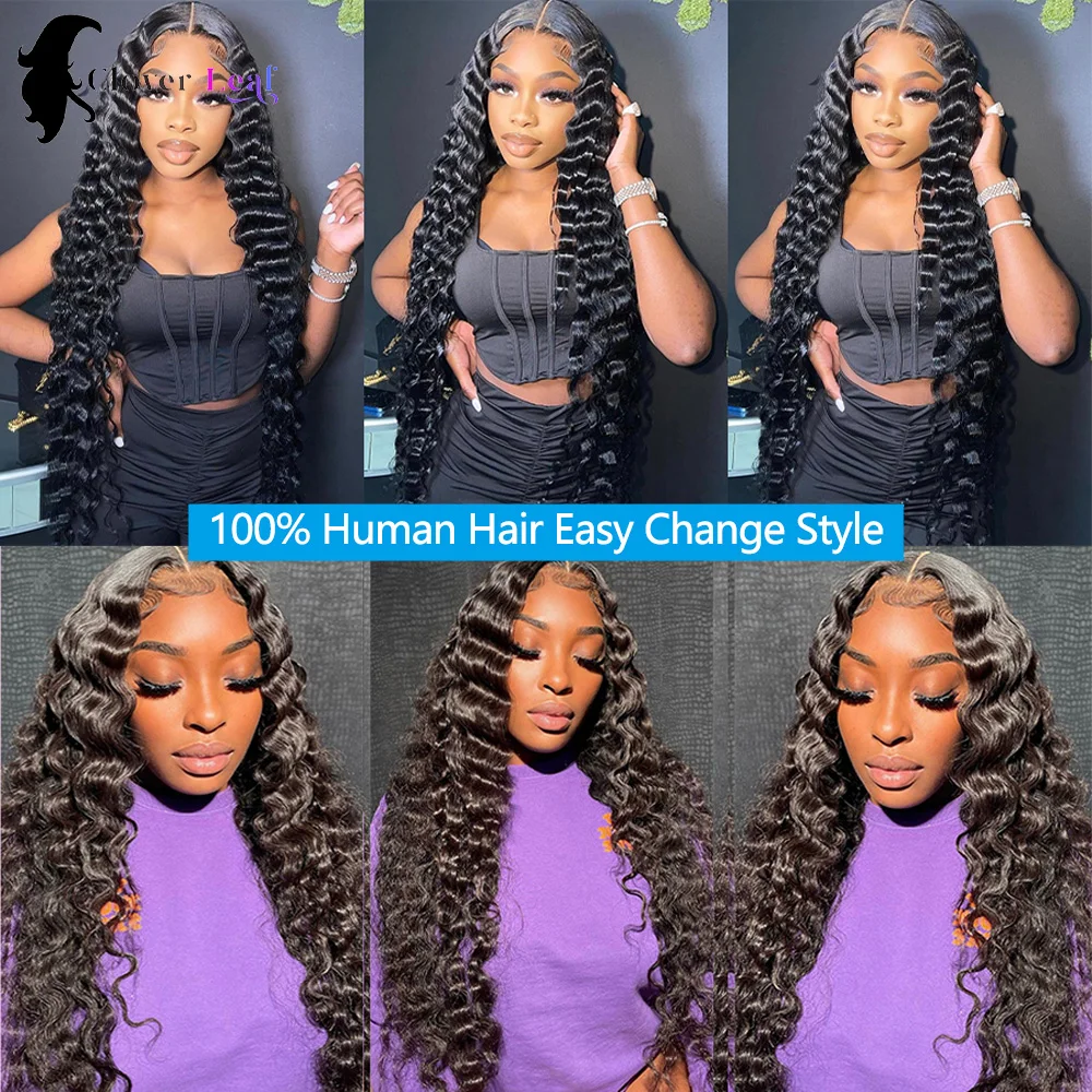 12A Deep Wave Bundles Human Hair Brazilian Remy 30 32 Inch Raw Curly
