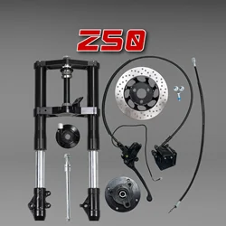 Z50 Front Fork Set 540mm Length Z50 Front Shock Absorber 45mm Set with Disc Brake for Monkey Z50