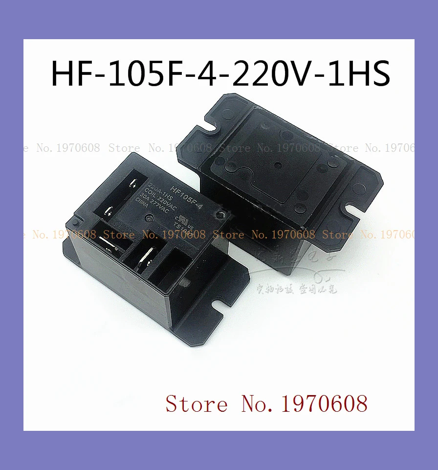 JQX-105F-4 220V-1HS 220VAC 30A HF105F 4