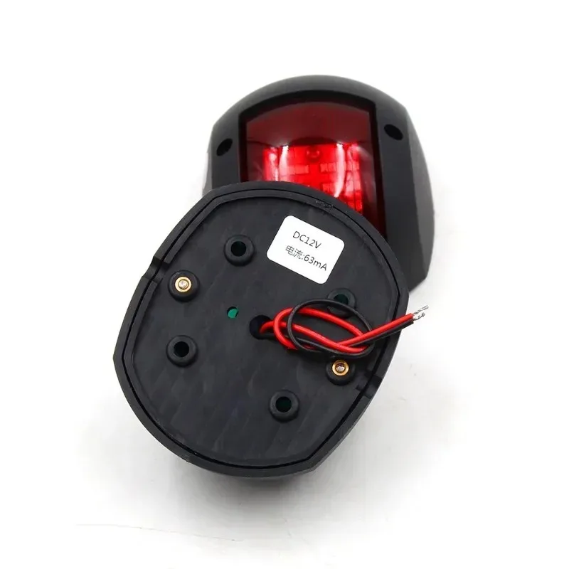 

2 шт. морской светодиод для океанской яхты DC12V-24V 3W боковой фонарь IP66 водонепроницаемый навигационный фонарь сигнальный фонарь высокой яркости
