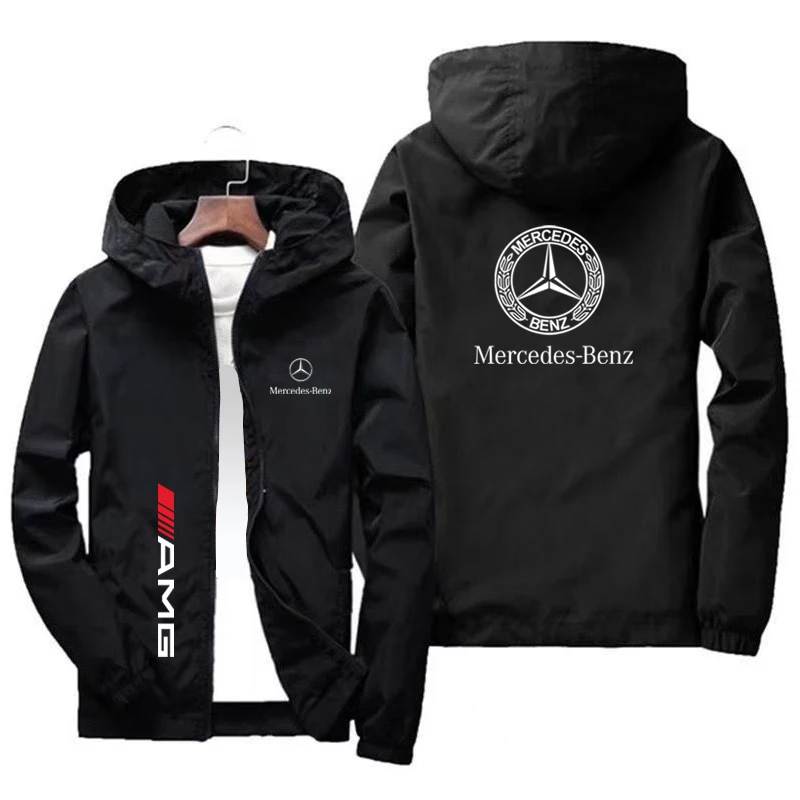 2024 Men's and Women's Mercedes Benz Motorcycle Riding Windbreakers, Men's and Women's Sports Windbreakers, Sports and Leisure