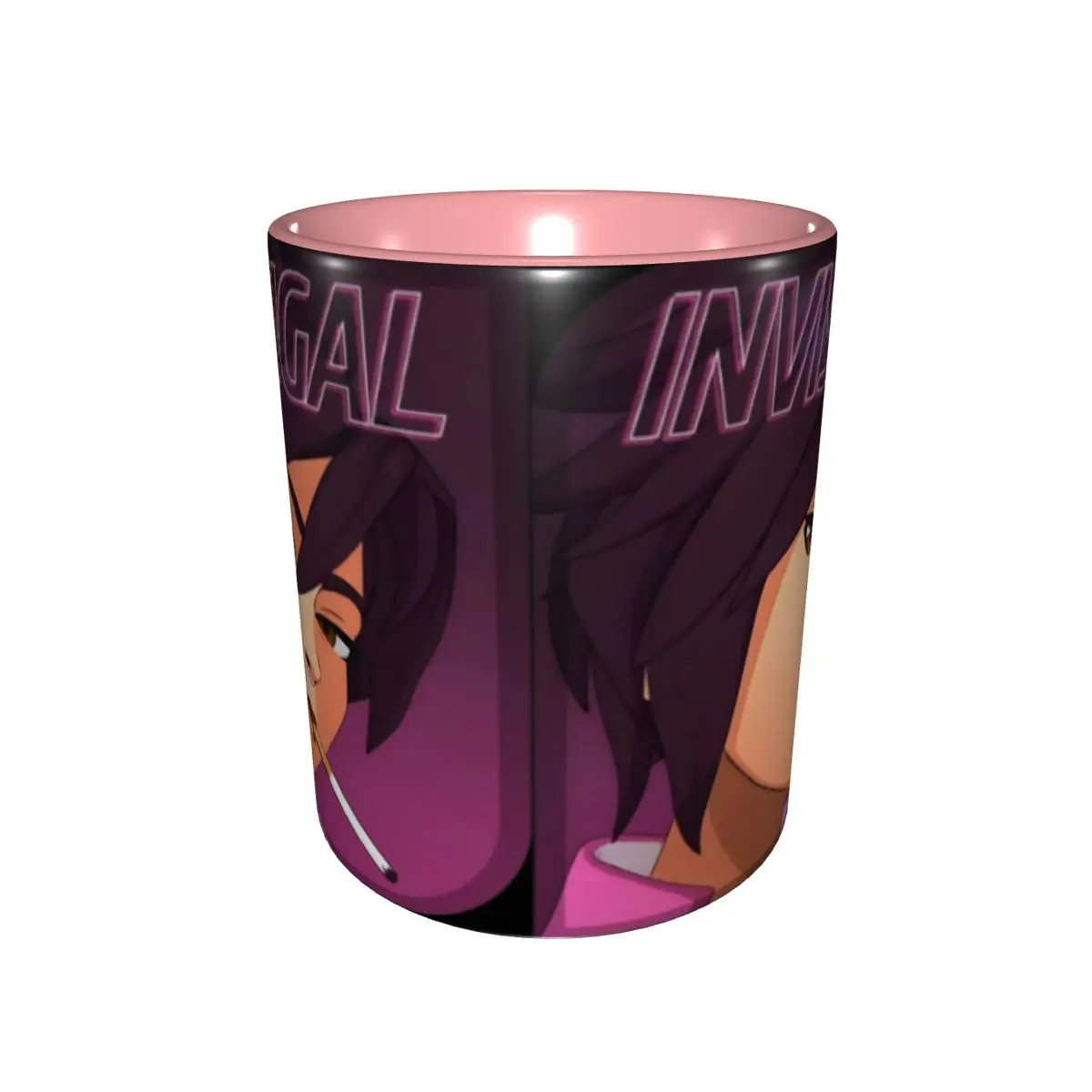 High Quality Dispatch Invisigal Avatar Merch Mugs Novelty Tea Cup