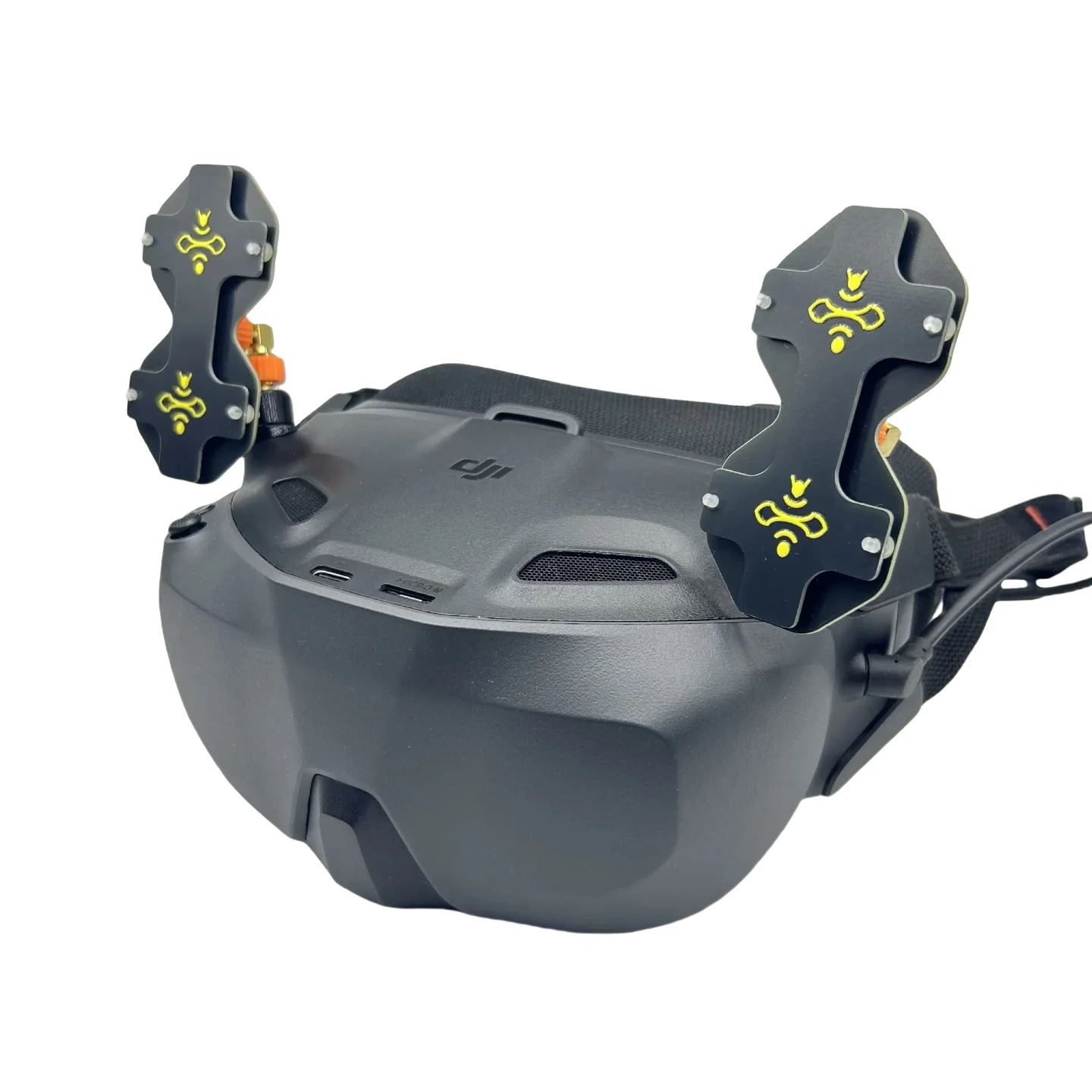11dBi/8.5dBi Gain Left-Hand Circular Polarization Antenna Range Extension​ Modification Accessories for DJI N3 FPV Goggles