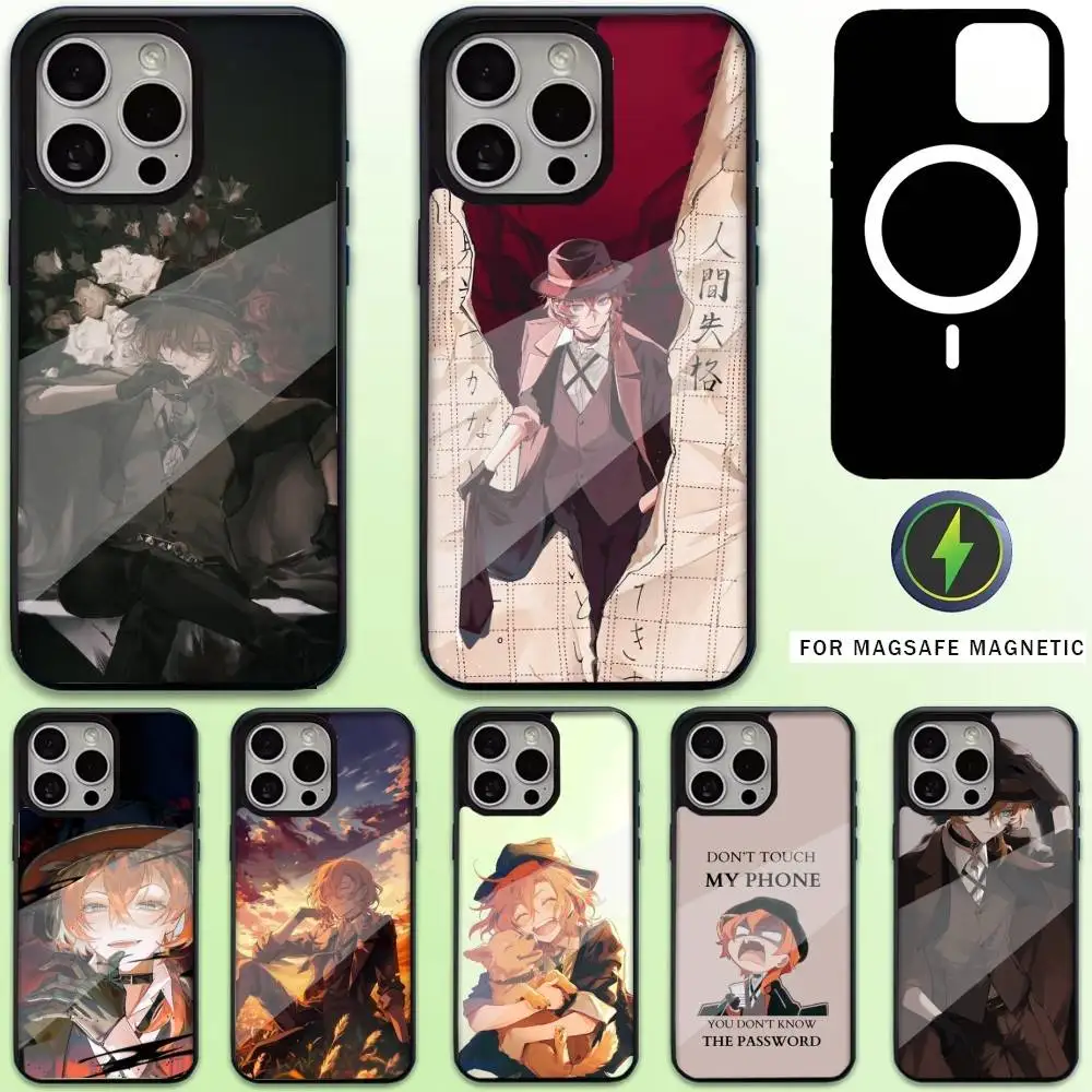 

N-Nakahara Chuuya Phone Case For iPhone17,16,15,14,13,12,11 Plus,Pro Max Magnetic For Magsafe Wireless Charging