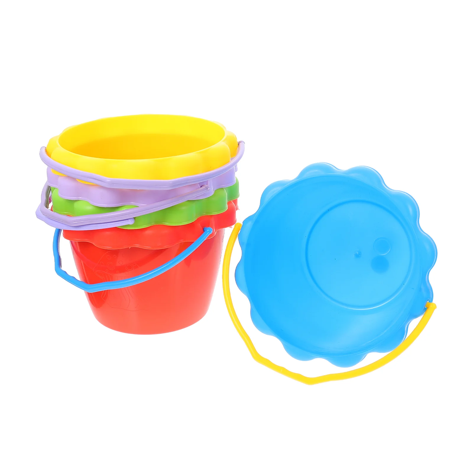 

Children Beach Toys Summer Toys Kids Seaside Silicone Sand Collection Bucket Digging Sand Tools Beach Toys