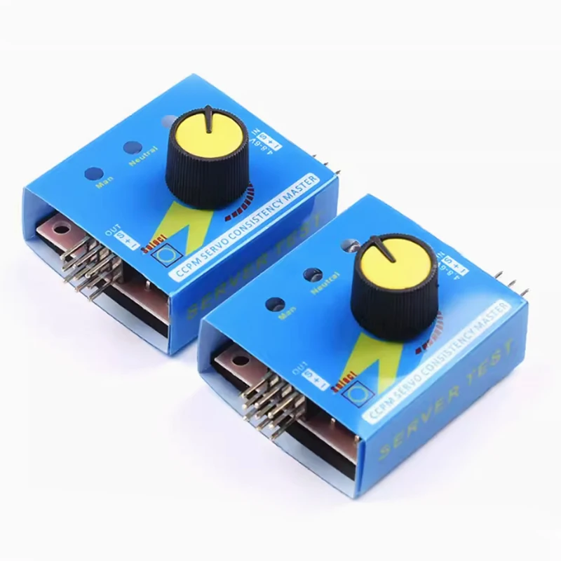 3CH Simple Multi Servo ECS Tester Consistency Speed Controller Steering Gear Power CCPM Meter Master Checker RC Plane Drone Parts