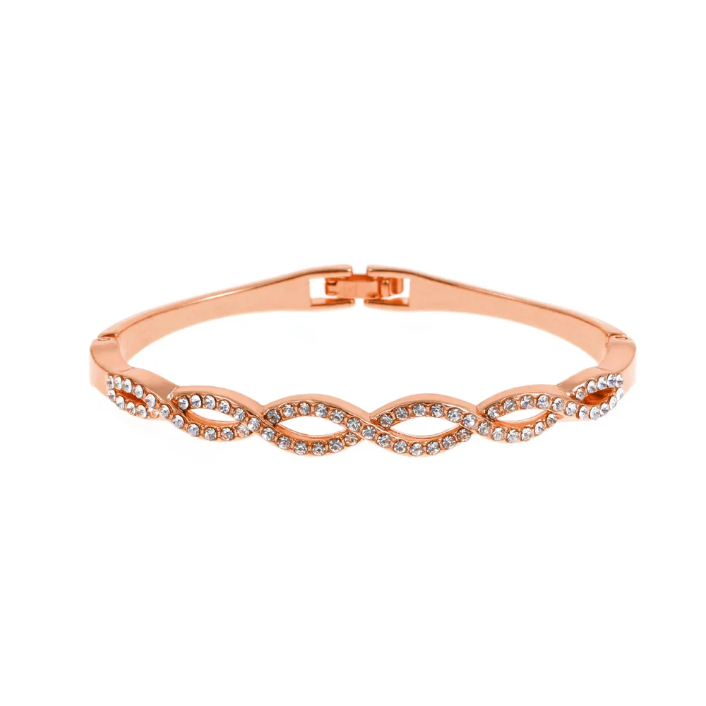 2022 Silver Color Hollow Round Geometric Bracelets and Bangles Feminine Korean New Fashion Popular Jewelry Party Gift