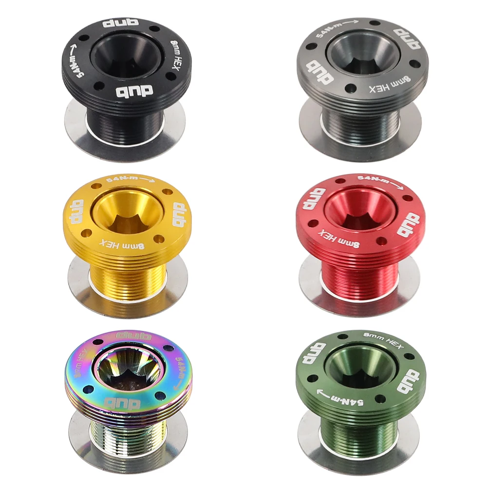 Bicycle Crank Arm Cap Kit DUB Crank Cover DUB Cap Crank Self-Extracting Bolt M18/M30 for SRAM NX/GX/Force/XX1 Crank Spare Part