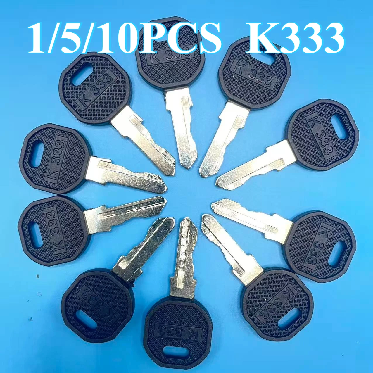 1/5/10PCS K333 Cabinet Key Replacement for EK333 333 110811 1108U35 Compatible with K333 For APC Lock Systems