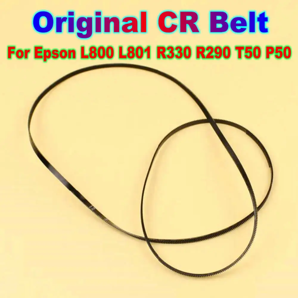 

Original CR Timing Belt Time Belt For Epson L800 L801 R330 R290 T50 P50 Printer Belt Replacement CR Timing Belt Print Parts