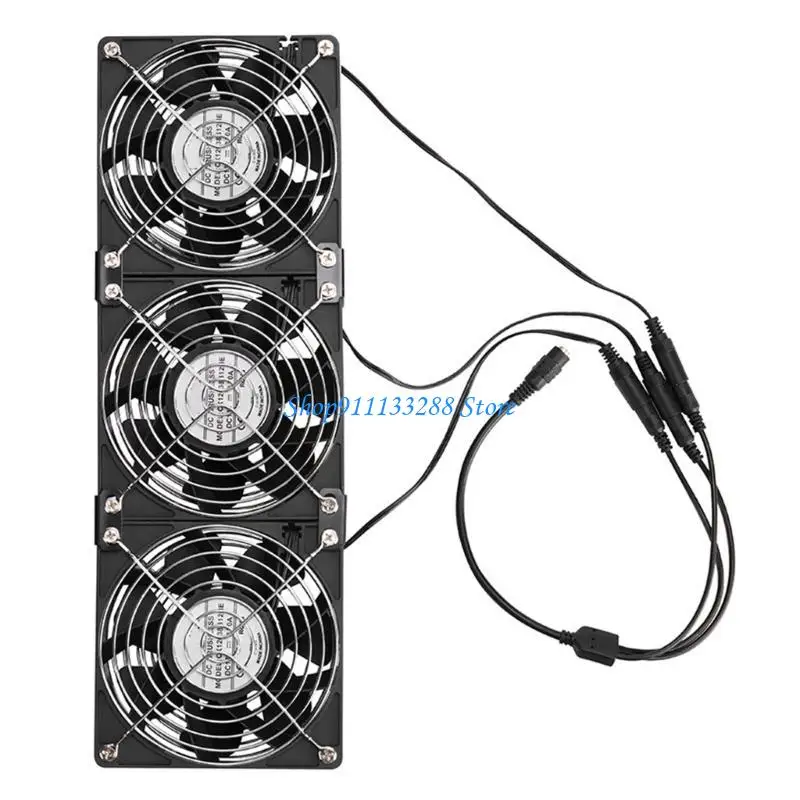 G88D High CFM 120 mm Ac Axiale koelventilator Twee kogellager 110V 120V met schakelaars netsnoer voor ventilatieuitlaatprojecten