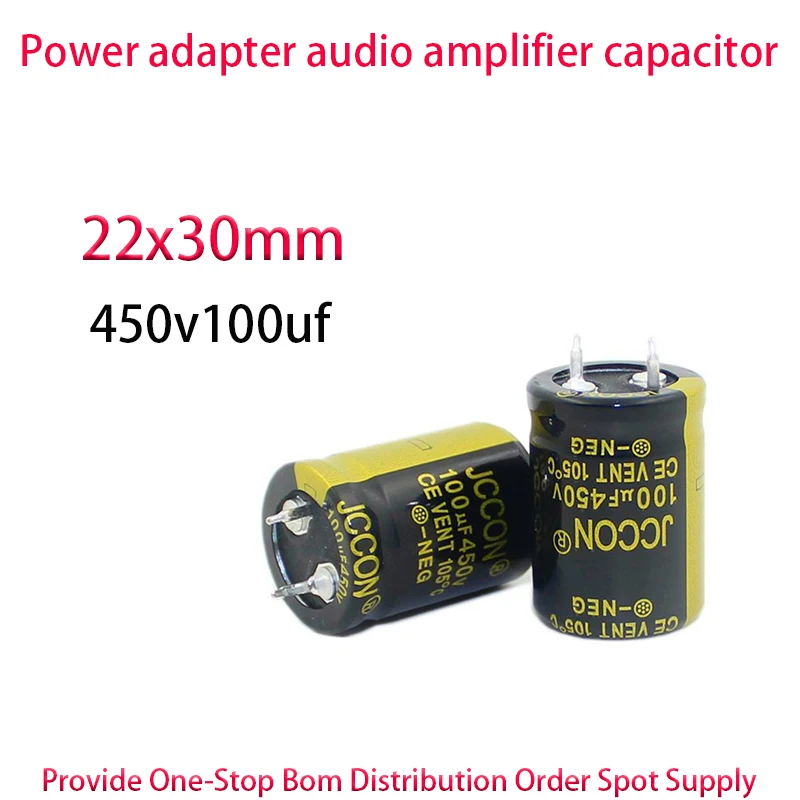 450v100uf 450V 100UF High frequency low resistance capacitor of power adapter 22x30mm 20PCS