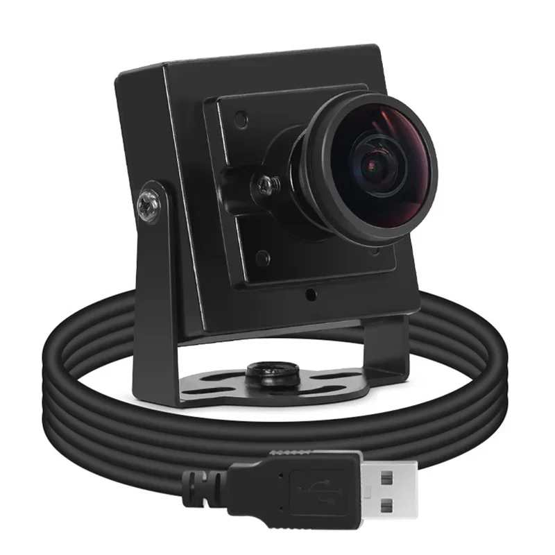 

3200 PS5520 5-мегапиксельная USB-веб-камера, широкоугольный объектив 160 градусов 1,8 мм, CMOS, датчик 1/2,5 дюйма, мини-промышленная камера Plug Play