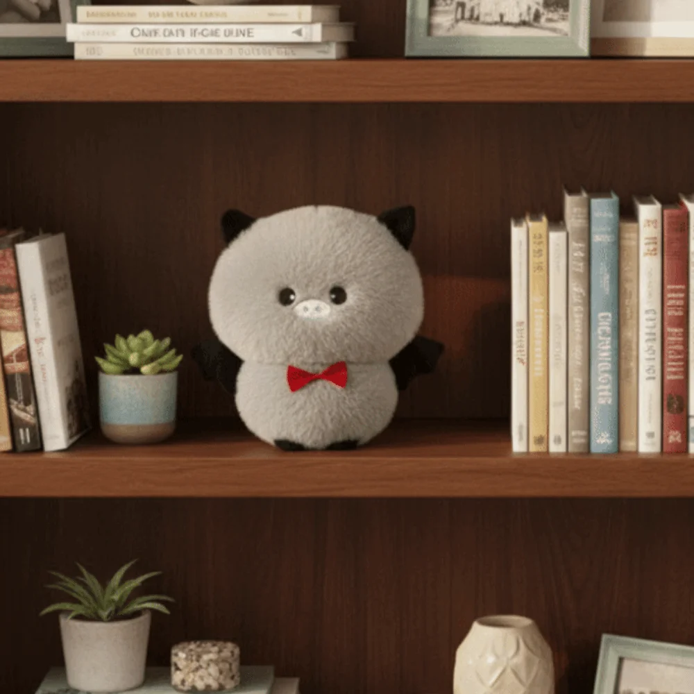 

Kawaii Cartoon Bat Little Bat Ornament Cartoon Bats Cute Soft Stuffed Soft Bat Children Gift