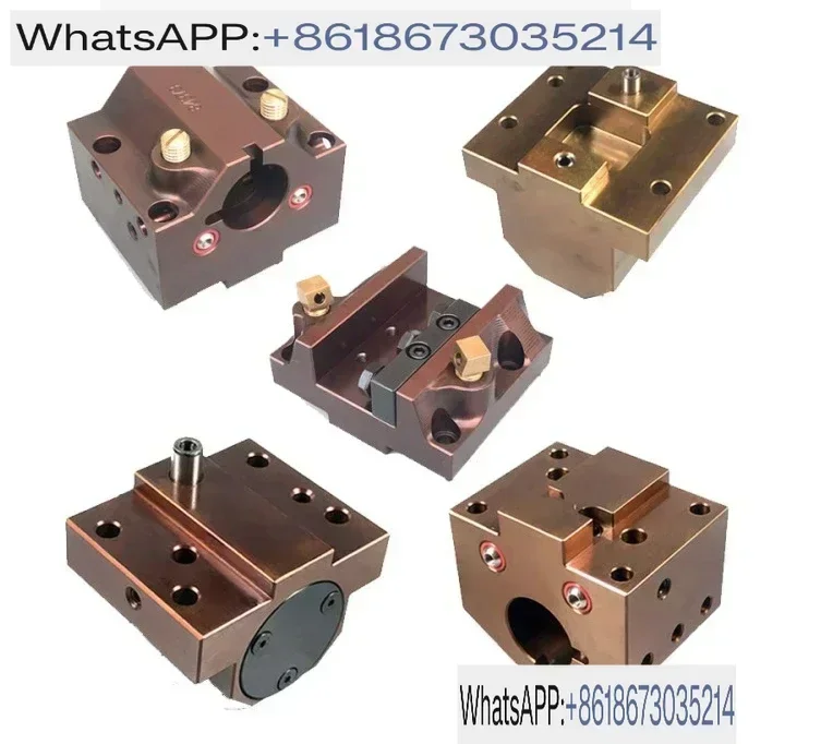 QT100 QT200 CNC Lathe Miniature Turret Tool Holder Block Tower Boring Bore Eccentric Water Discharge Tool Clamp