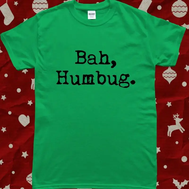

Футболка Bah Humbug Anti Christmas Srooge