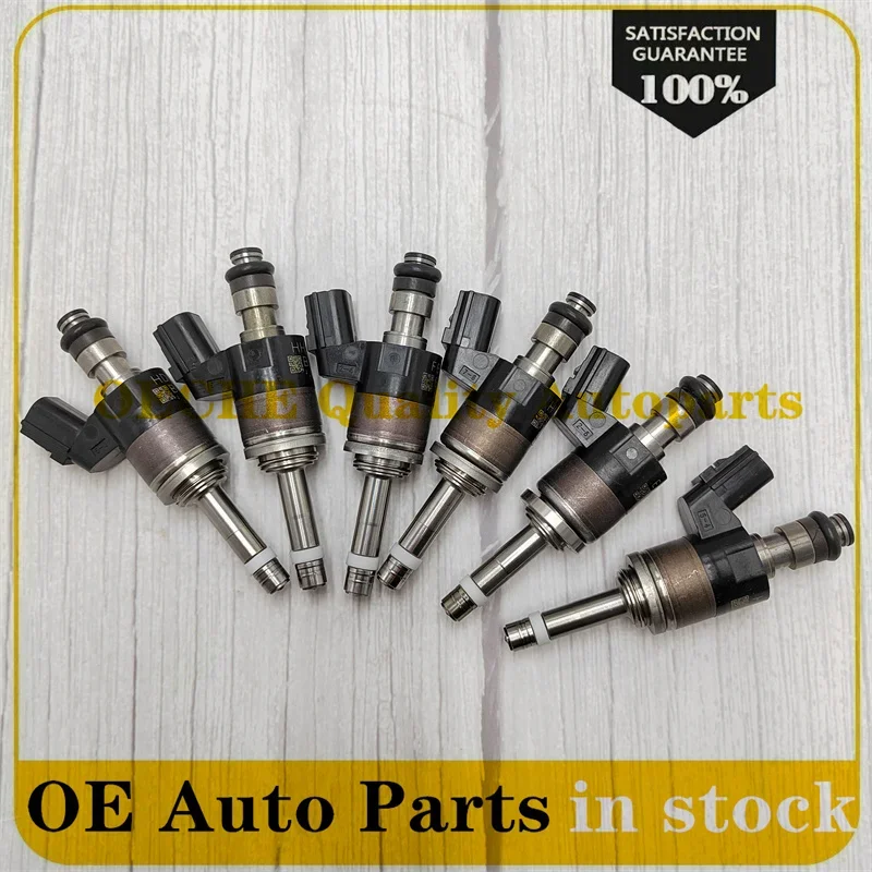 6pcs New Fuel Supply Injector for Honda Fit 1.5L 2015-2019 Replacement 16010-5R1-315 16010-5R1-305 16010 5R1 315 160105R1315